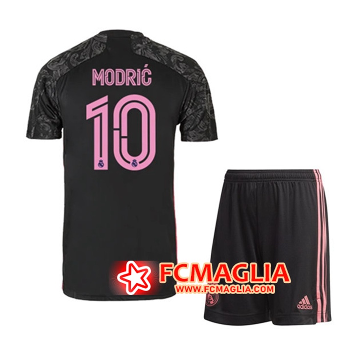 Maglia Calcio Real Madrid (MODRIC 10) Bambinos Terza 2020/2021