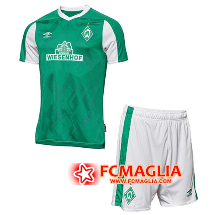 Maglia Calcio Werder Bremen Bambino Prima 2020/2021