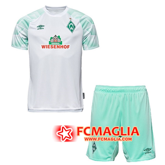 Maglia Calcio Werder Bremen Bambino Seconda 2020/2021