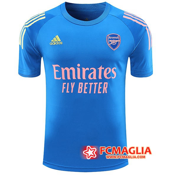 T Shirt Allenamento Arsenal Blu 2020/2021