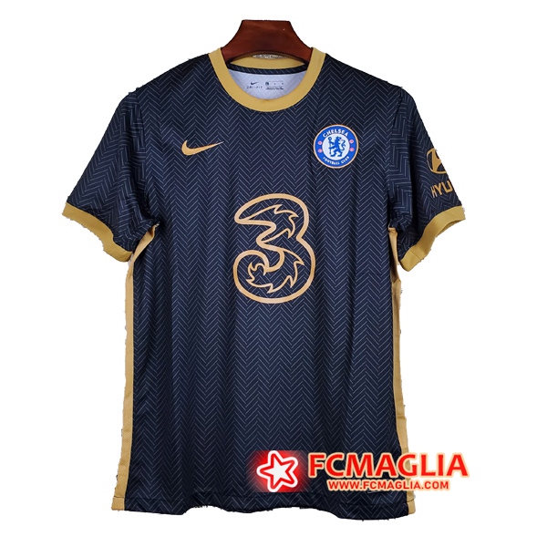 T Shirt Allenamento FC Chelsea Nero 2020/2021