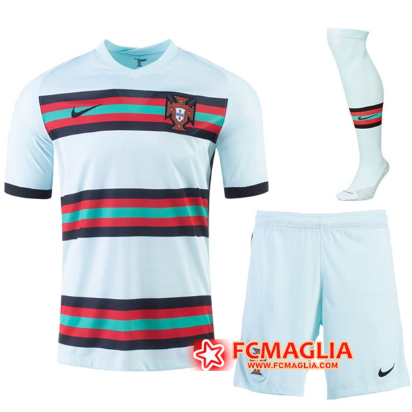 Kit Maglia Calcio Portogallo Seconda (Pantaloncini Calzettoni ...