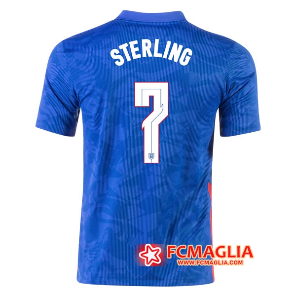 Maglia Calcio Inghilterra (Sterling 7) Seconda 2020/2021 | Venduto ...