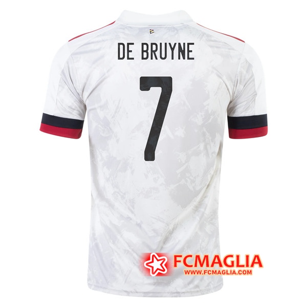 Maglia Calcio Belgio (DE bruyne 7) Seconda 2020/2021