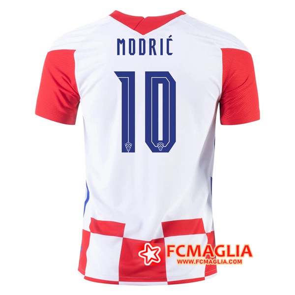 Maglia Calcio Croazia (MODRIC 10) Prima 2020/2021