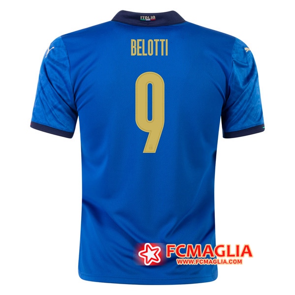 Maglia Calcio Italia (BELOTTI 9) Prima 2020/2021