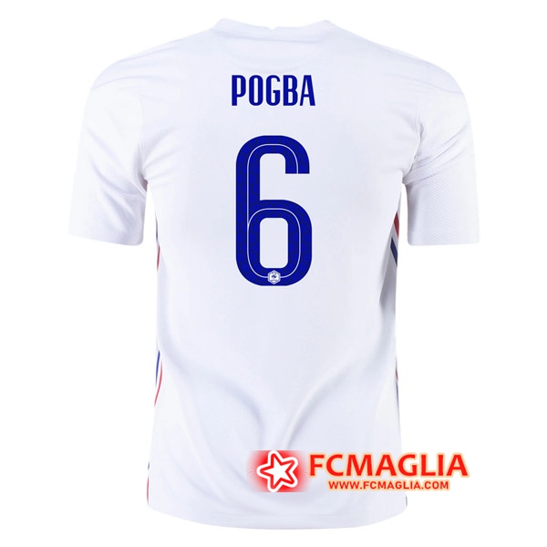 Maglia Calcio Francia (Pogba 6) Seconda 2020/2021
