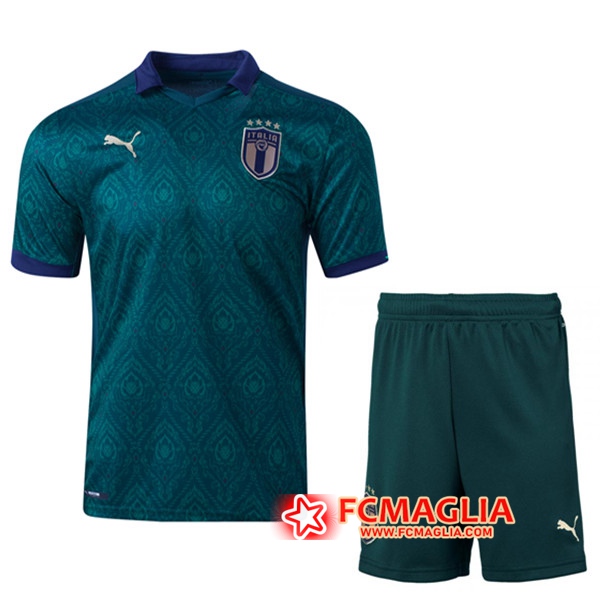 Kit Maglia Calcio Italia Terza + Pantaloncini 2020/2021
