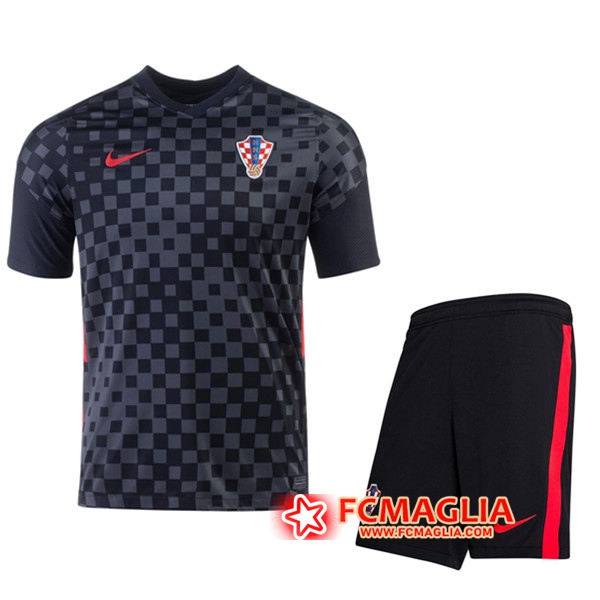 Kit Maglia Calcio Croazia Seconda + Pantaloncini 2020/2021