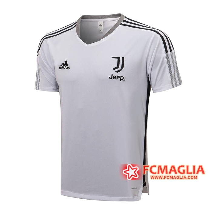 T Shirt Allenamento Juventus Bianca/Nero 2021/2022