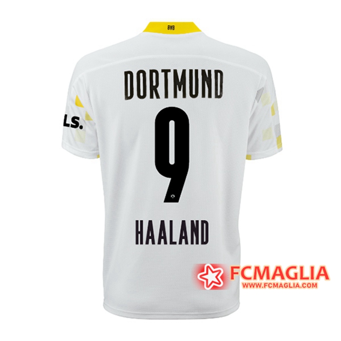 Maglie Calcio Dortmund BVB (Haaland 9) Terza 2021/2022