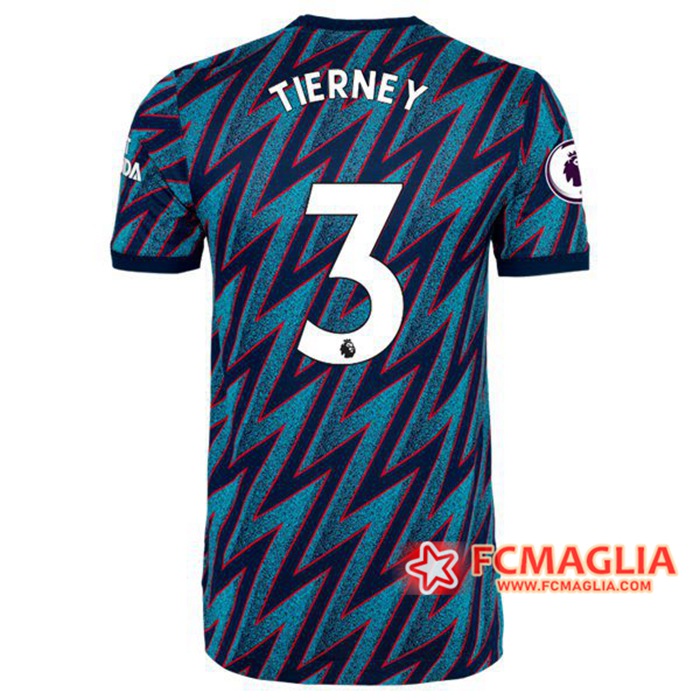 Maglie Calcio FC Arsenal (Kieran Tierney 3) Terza 2021/2022