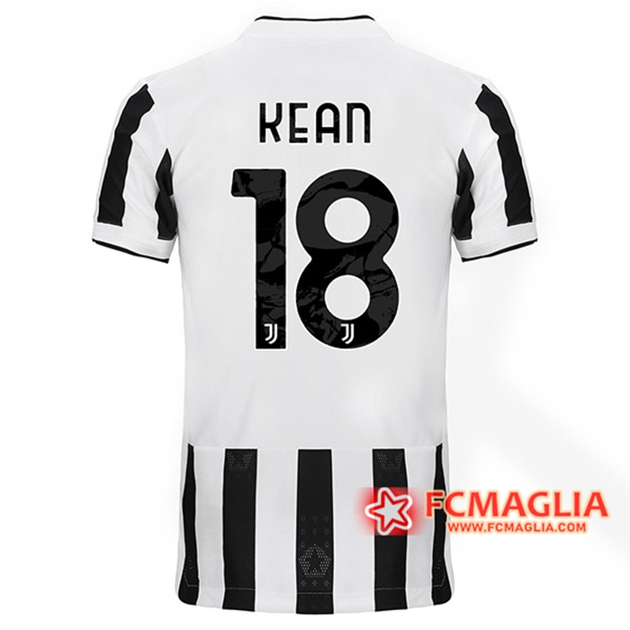 Maglie Calcio Juventus (KEAN 18) Prima 2021/2022