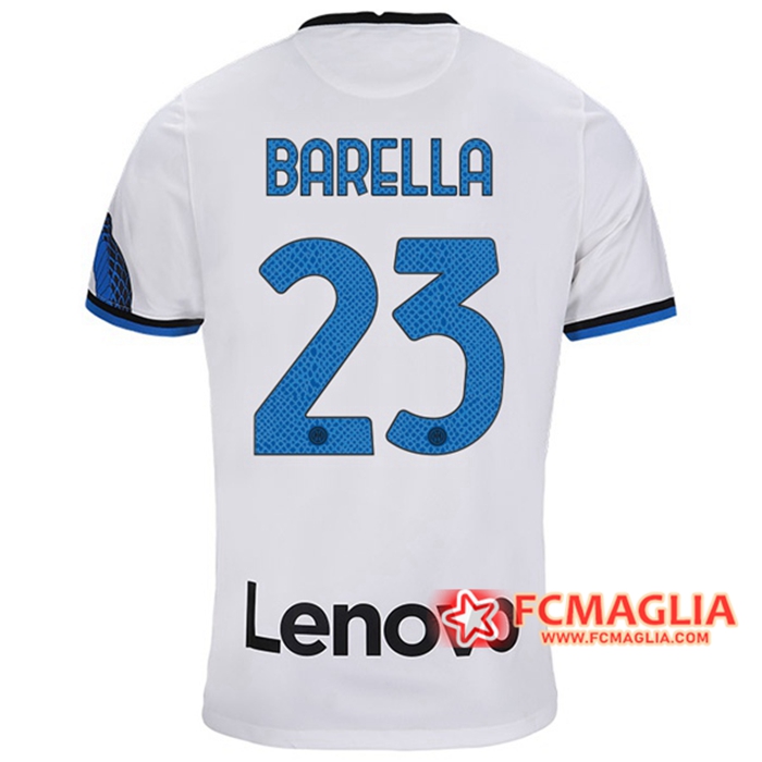 Maglie Calcio Inter Milan (BARELLA 23) Seconda 2021/2022