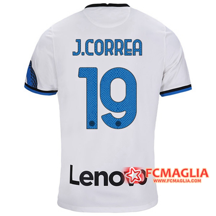 Maglie Calcio Inter Milan (J.CORREA 19) Seconda 2021/2022
