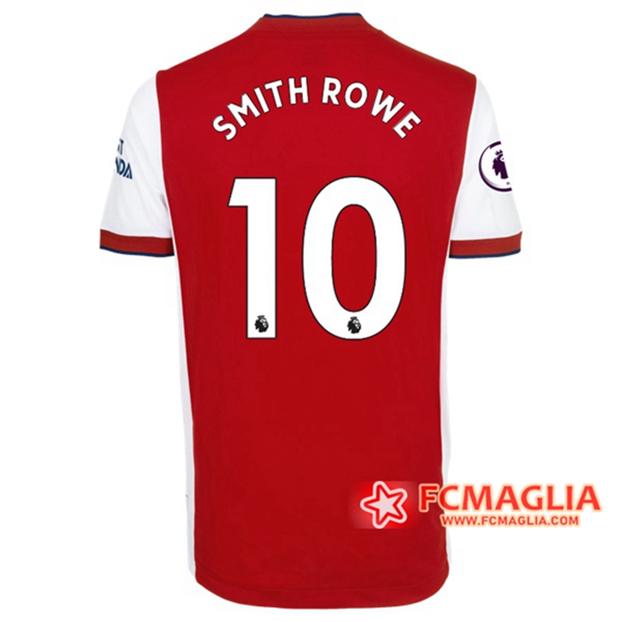 Maglie Calcio FC Arsenal (Emile Smith Rowe 10) Prima 2021/2022