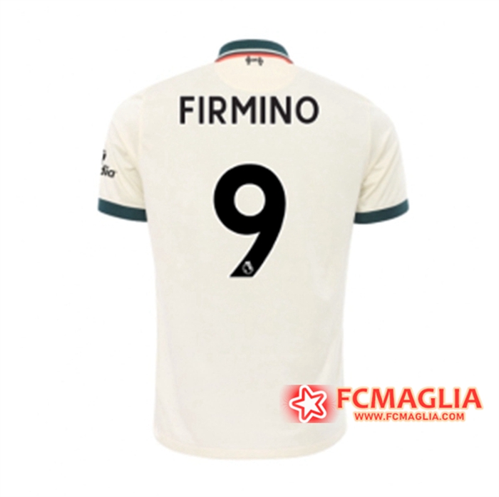 Maglie Calcio FC Liverpool (Roberto Firmino 9) Seconda 2021/2022