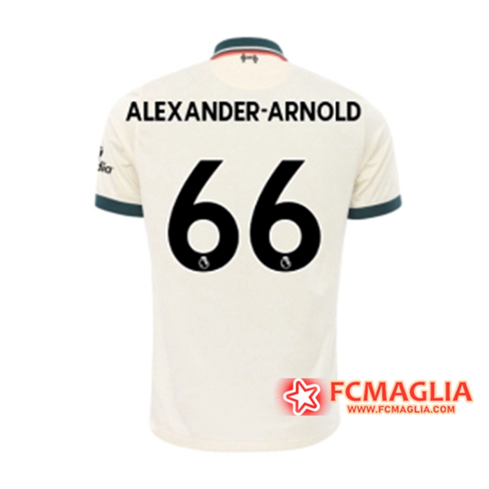 Maglie Calcio FC Liverpool (Alexander Arnold 66) Seconda 2021/2022