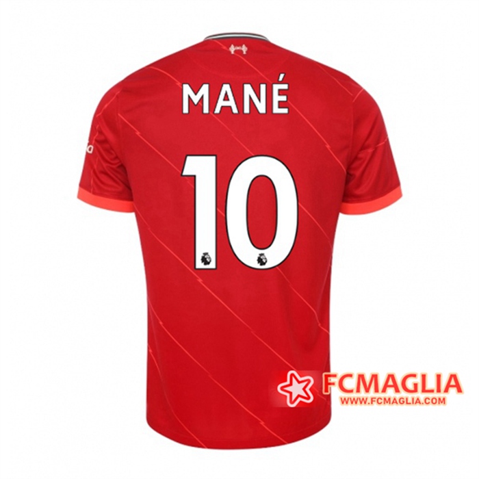 Maglie Calcio FC Liverpool (Sadio Mane 10) Prima 2021/2022