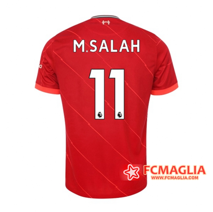 Maglie Calcio FC Liverpool (Mohamed Salah 11) Prima 2021/2022