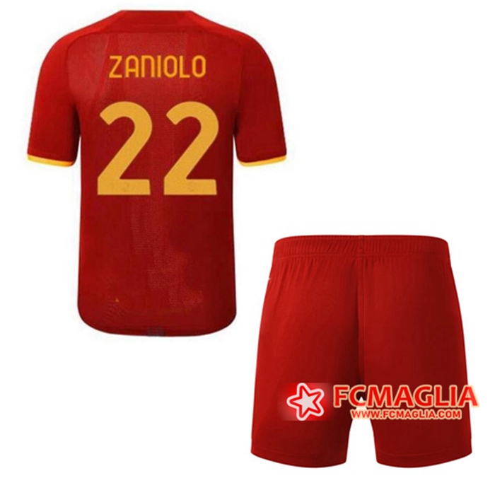 Maglie Calcio AS Roma (ZANIOLOEL 22 ) Bambino Terza 2021/2022