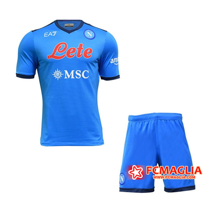 Maglie Calcio SSC Napoli Bambino Prima 2021/2022