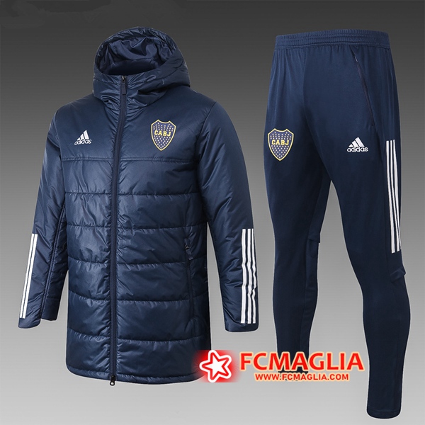 Piumino Calcio Boca Juniors Blu + Pantaloni 2020/2021