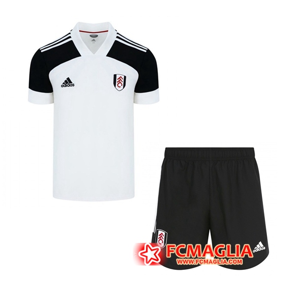 Nuove Maglia Calcio Fulham FC Bambino Prima 2020/2021