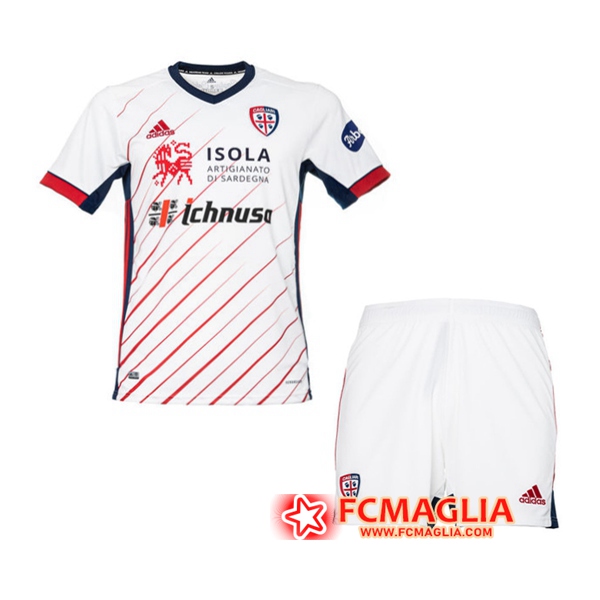 Nuove Maglia Calcio Cagliari Bambino Seconda 2020/2021