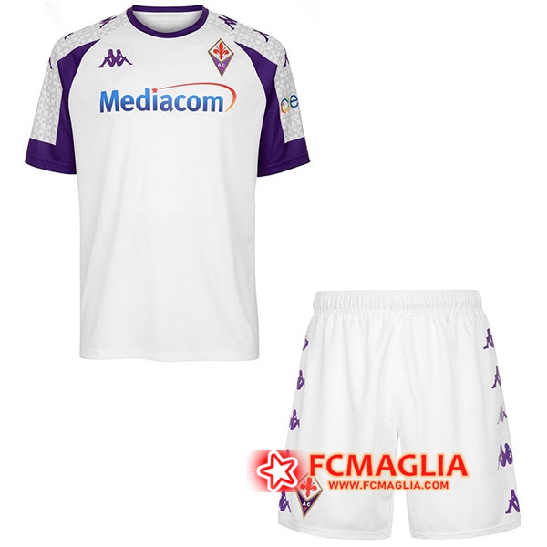 Nuove Maglia Calcio ACF Fiorentina Bambino Seconda 2020/2021