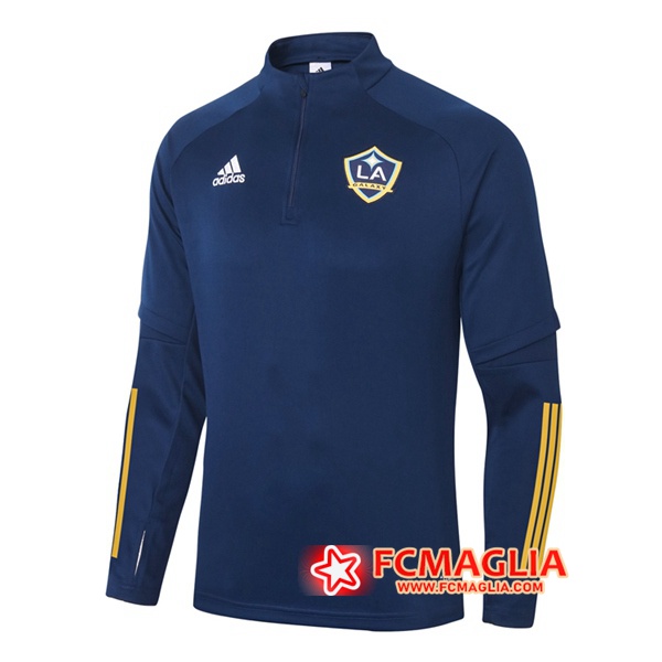 Felpa da training LA Galaxy Blu Reale 2020/2021 Felpa da training LA Galaxy Blu Reale 2020/2021