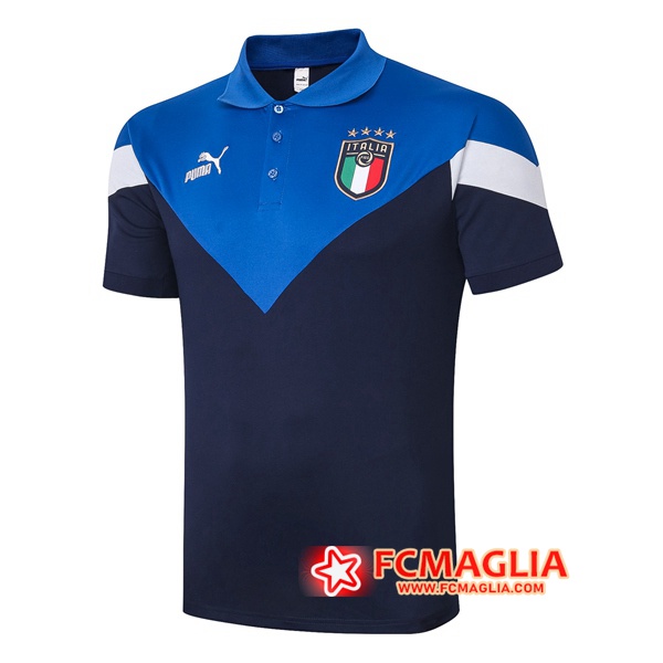 Maglia Polo Italia Blu 2020/2021
