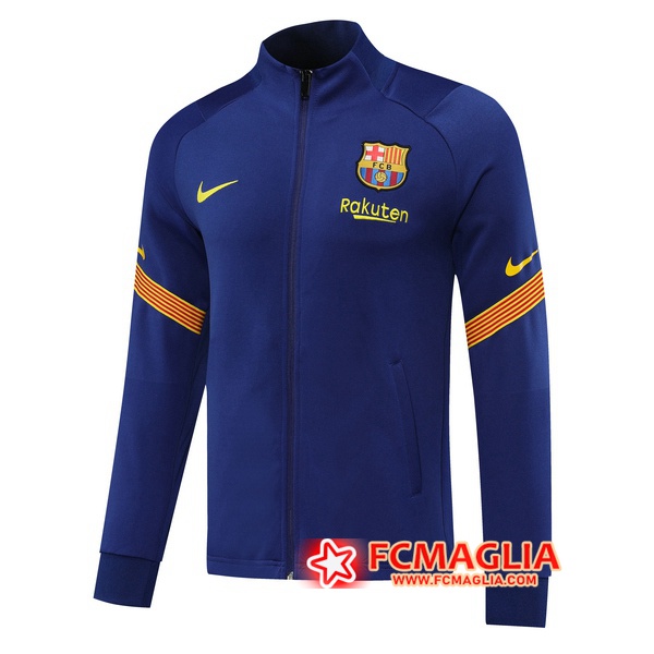 Giacca Calcio FC Barcellona Blu 2020/2021