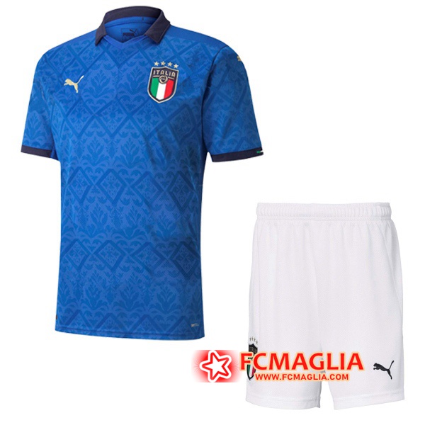 Maglia Calcio Italia Bambino Prima 2020-2021