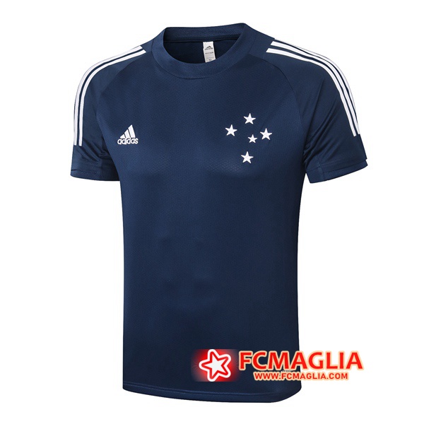 T Shirt Allenamento Cruzeiro EC Blu Royal 2020/2021
