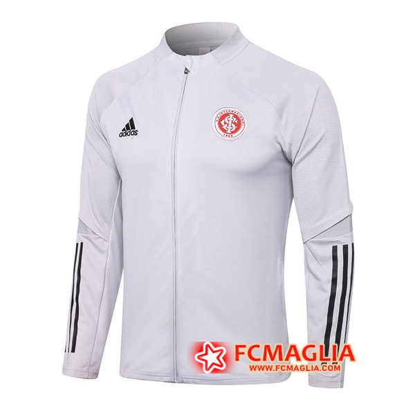 Giacca Calcio SC Internacional Grigio 2020/2021 Giacca Calcio SC Internacional Grigio 2020/2021