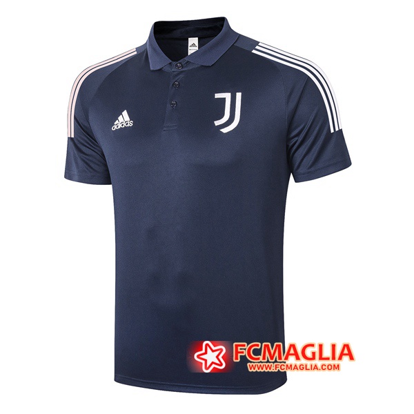 Maglia Polo Juventus Blu Royal 2020/2021
