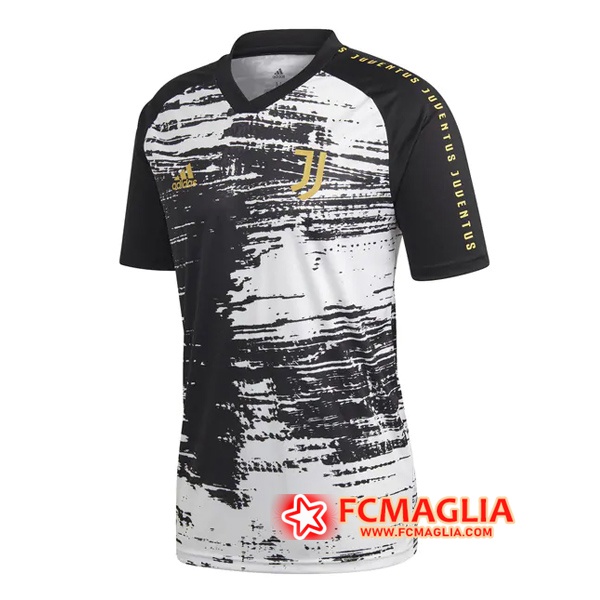 T Shirt Allenamento Juventus Nero/Bianco 2020/2021