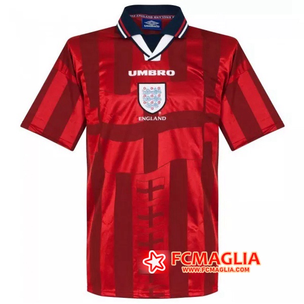 Maglia Calcio Inghilterra Retro Seconda 1998