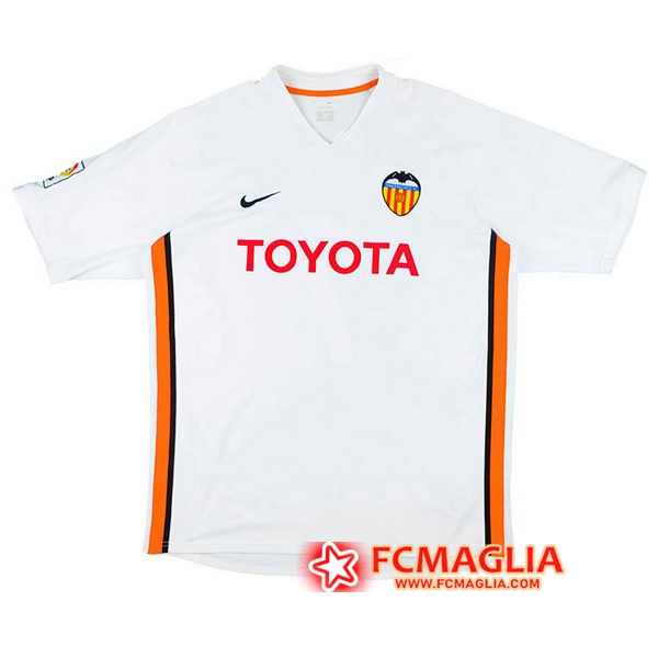 Maglia Calcio Valencia Retro Prima 2006/2007