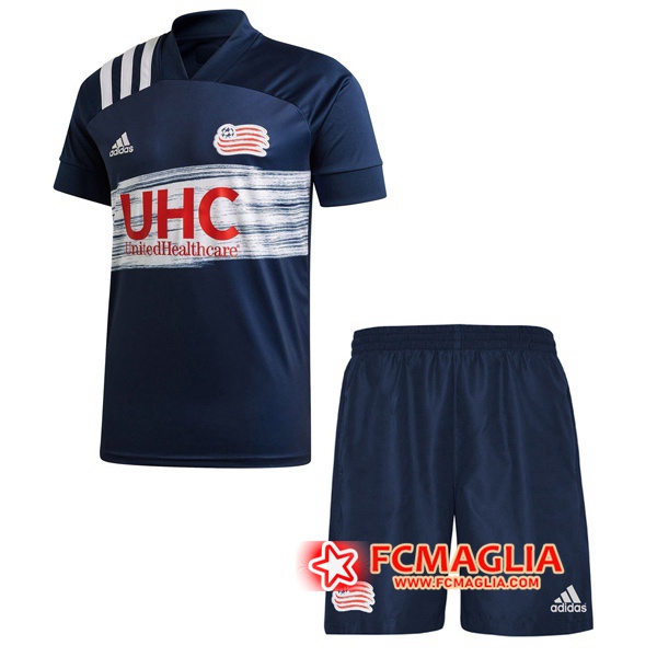 Maglia Calcio New England Revolution Bambino Prima 2020/2021 Maglia Calcio New England Revolution Bambino Prima 2020/2021