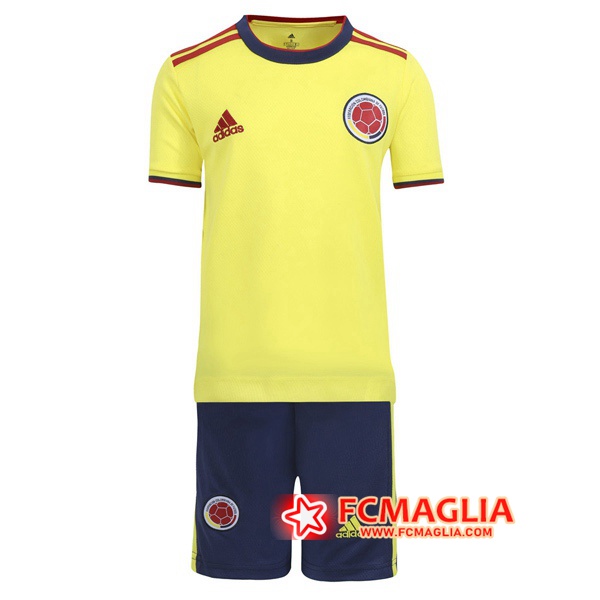 Maglia Calcio Colombia Bambino Prima 2020/2021