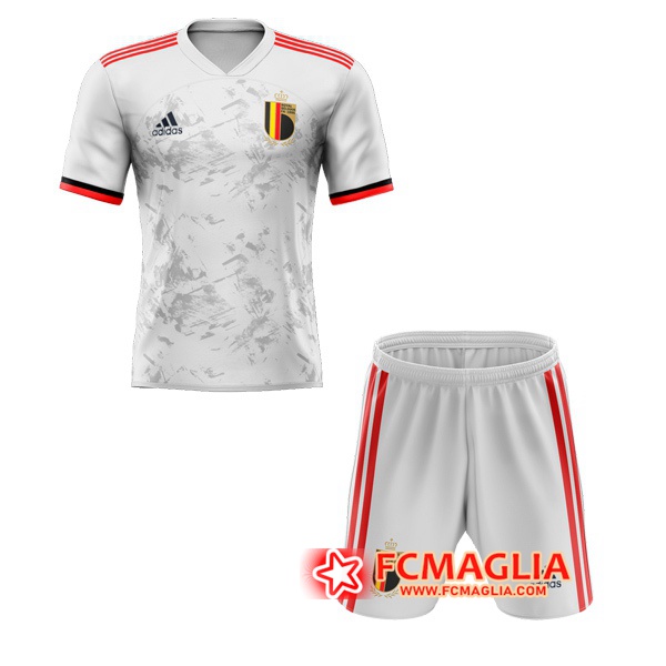 Maglia Calcio Belgio Bambino Seconda 2020/2021