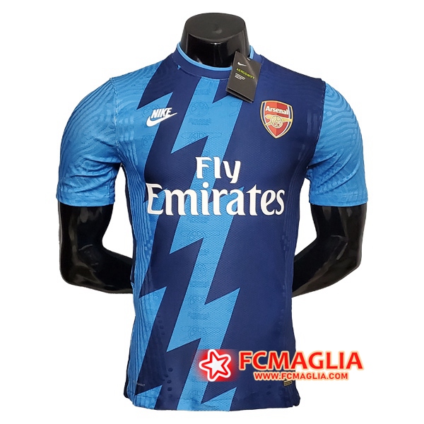 T Shirt Allenamento Arsenal Blu 2020/2021