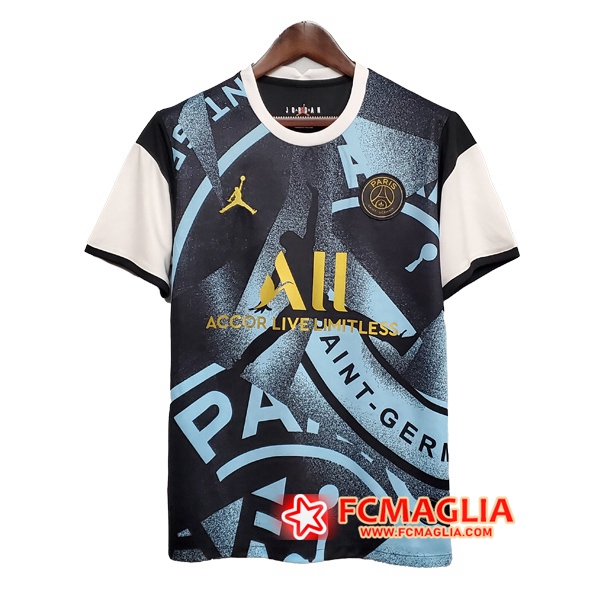 T Shirt Allenamento Paris PSG Jordan Grigio 2020/2021