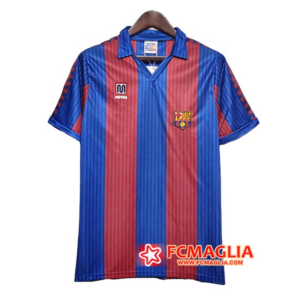 Maglia Calcio FC Barcellona Retro Prima 1990/1991
