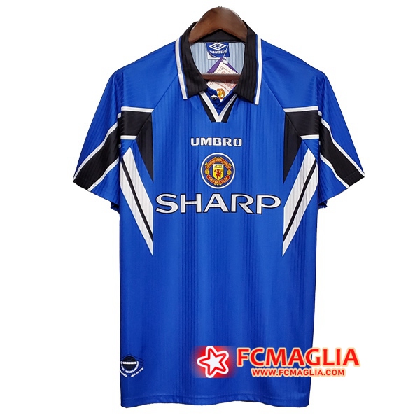 Maglia Calcio Manchester United Retro Terza 1996/1997