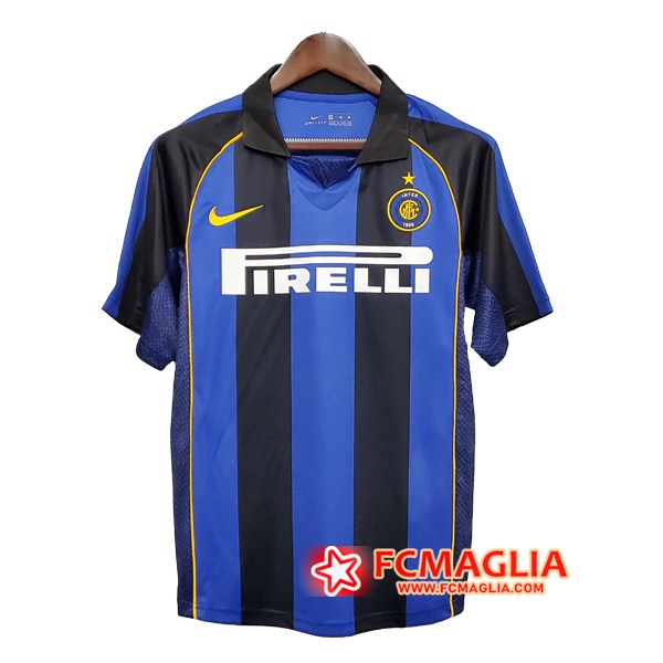 Maglia Calcio Inter Milan Retro Prima 2001/2002