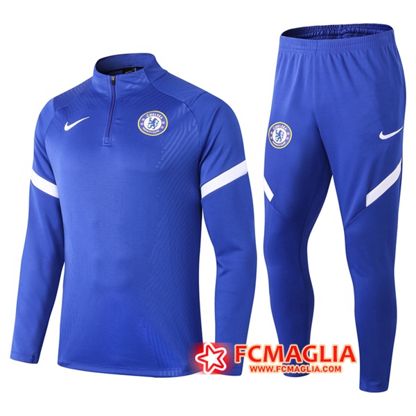 Tuta Allenamento FC Chelsea Blu 2020/2021 + Pantaloni