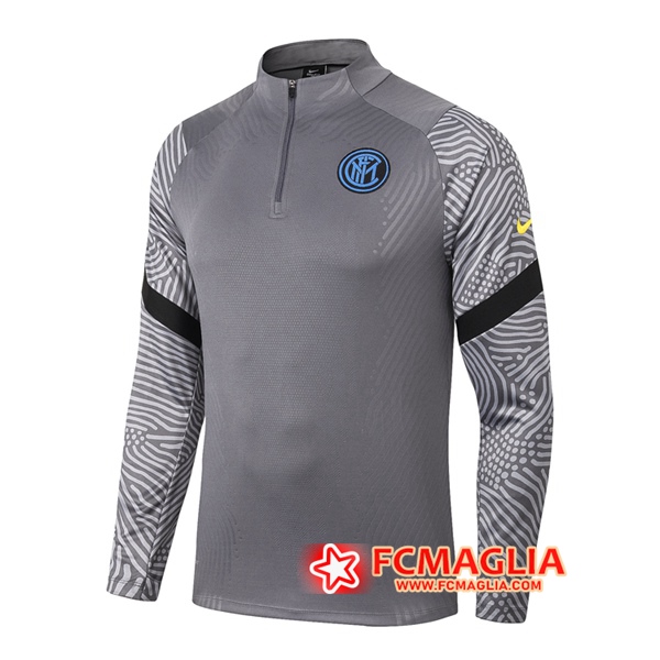 Felpa da Allenamento Inter Milan Grigio 2019 20 Acquistare con low cost